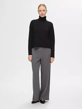 SELECTED FEMME | Jersey de cuello alto SLFKAMMA | schwarz